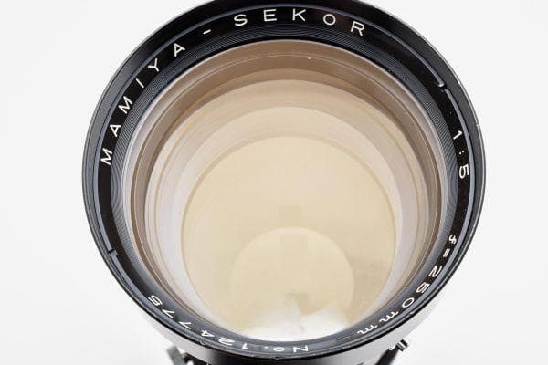 mamiya sekor 250mm f5 マミヤプレス #317-6