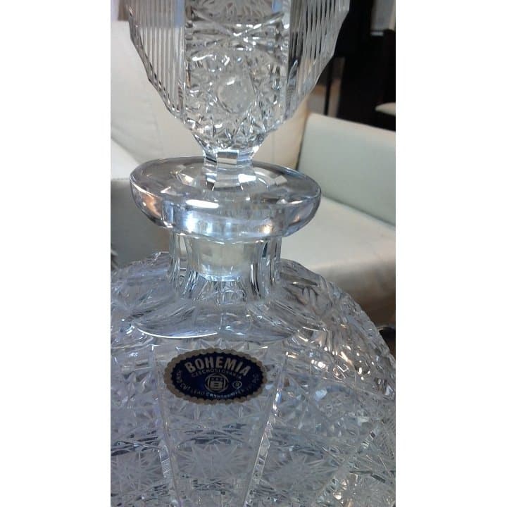 bohemia ガラス ウィスキービン