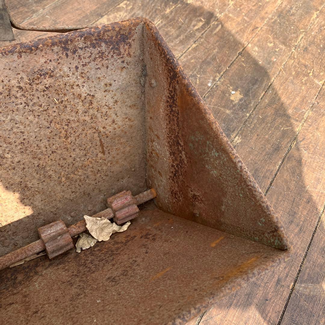 A-4 希少 アンティーク 手押し播種機 種まき機 ガーデニング オブジェ