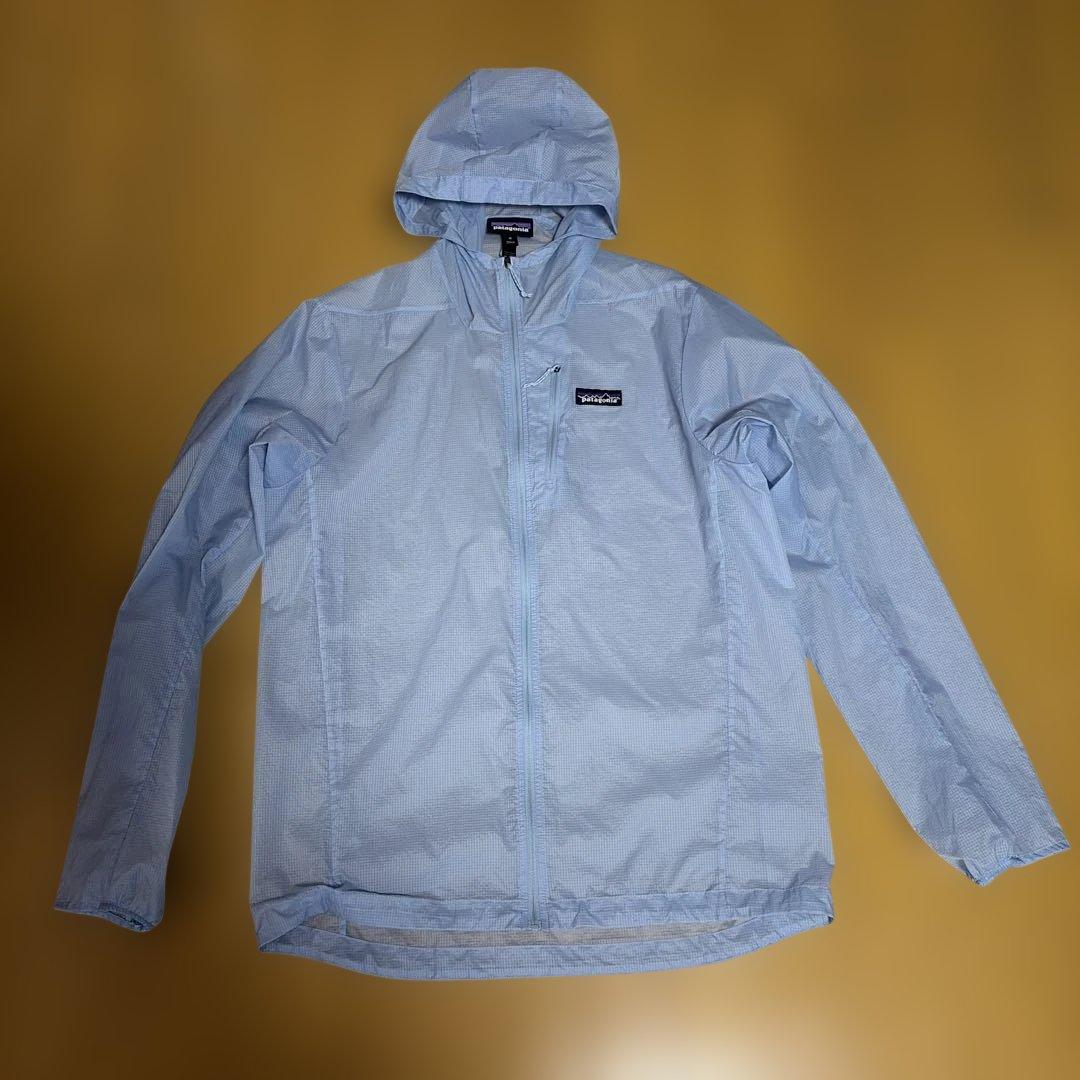 パタゴニア　メンズフーディニジャケット　フレックブルー