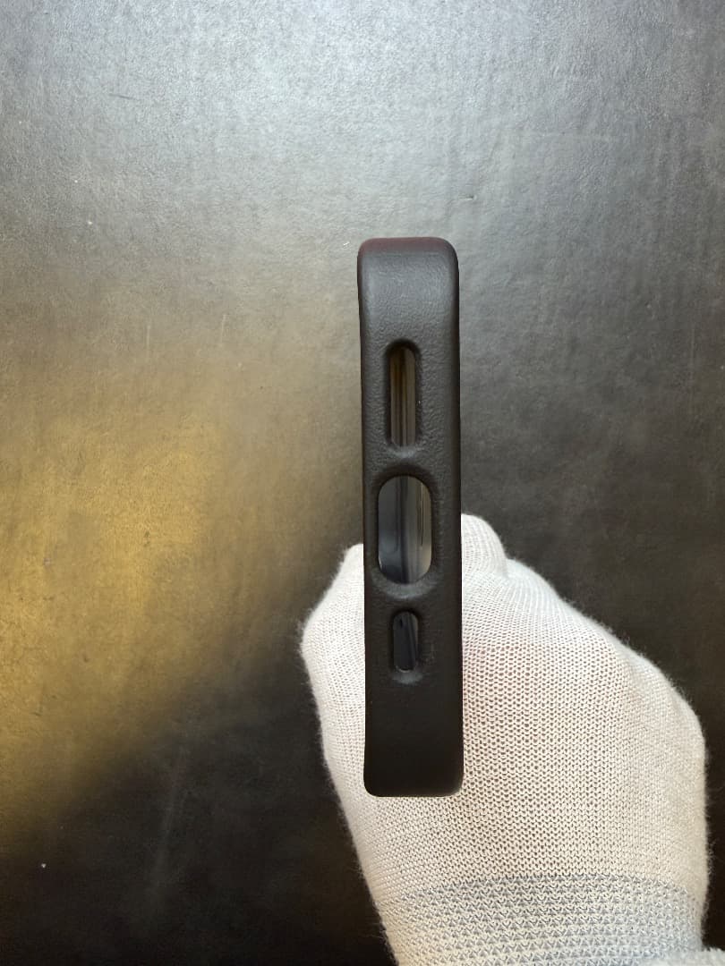 iPhone14Pro シルバー128G+TORRASゼンマイ式ケース