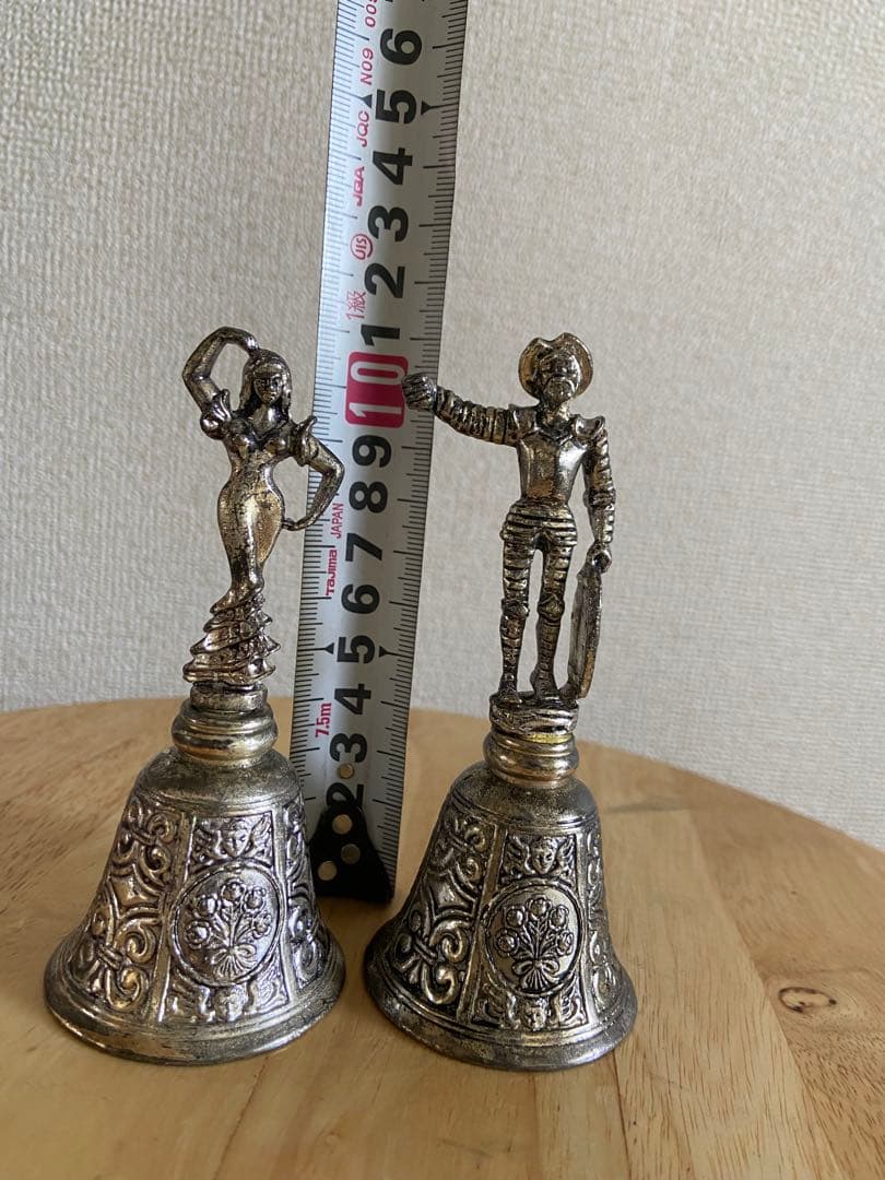 ダンスと闘牛士の装飾ベル2体セット　ドン◦キホーテ