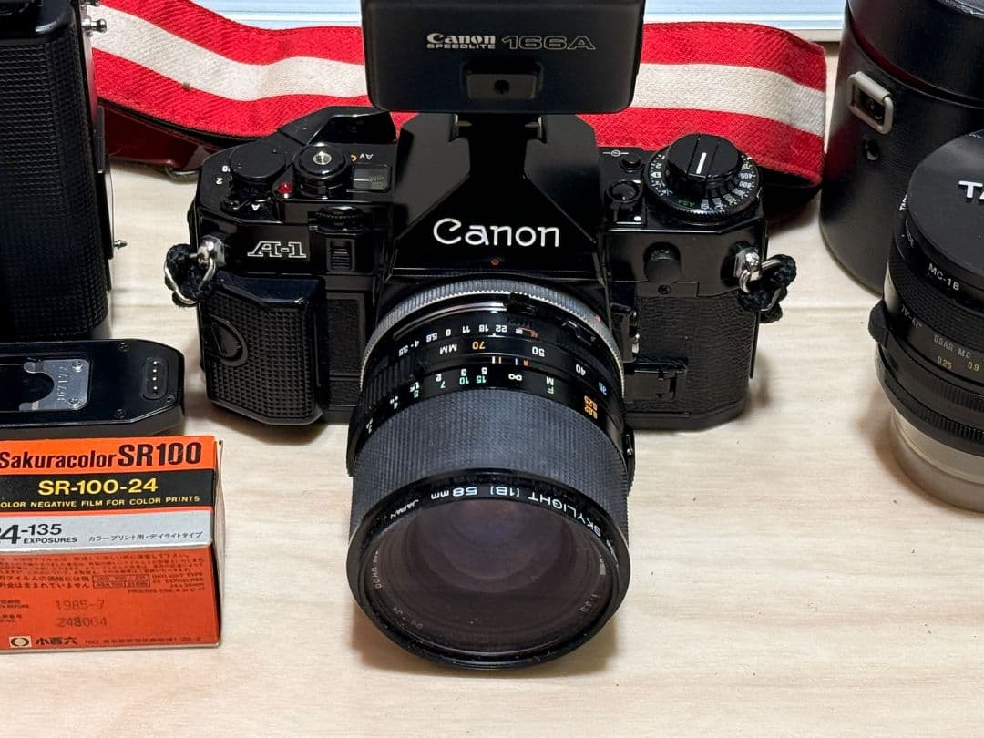 Canon A-1 デジタル一眼レフカメラセット