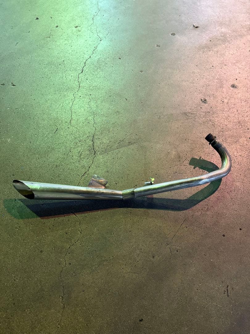 マグナ250 純正スラッシュカットマフラー 前後セット