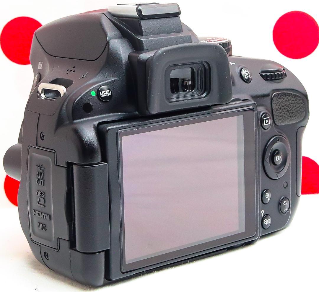 Nikon D5100❤スマホに転送できる！❤自撮り＆動画撮影可❤ダブルレンズ