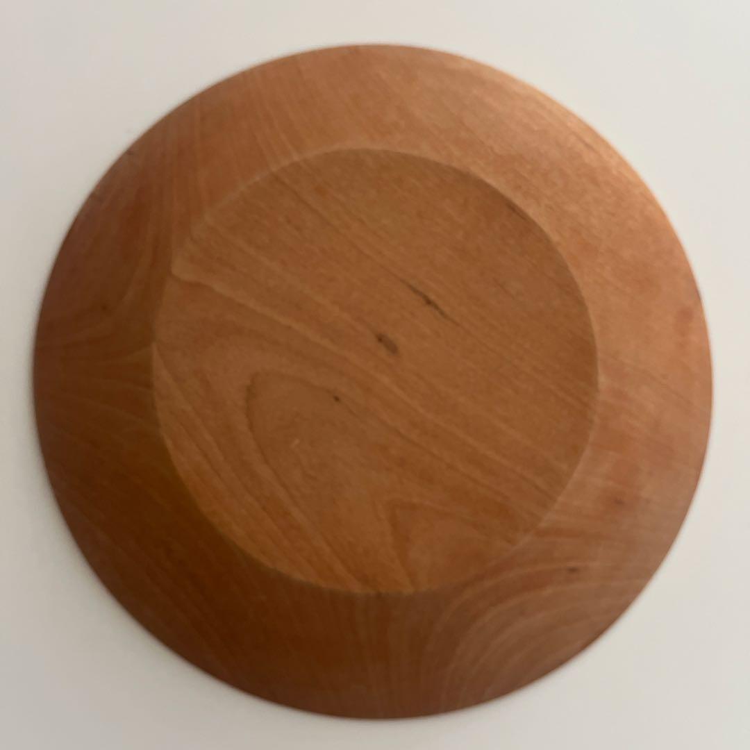 木工房玄 高塚和則さんのパン皿 はちのす掘り2枚セット