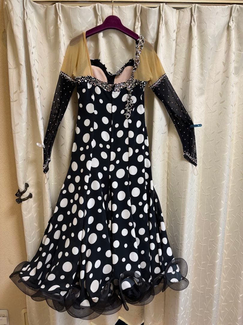 社交ダンススタンダードドレス