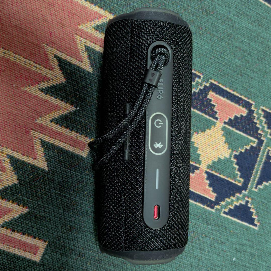 JBL FLIP6 ブラック 付属品付き 美品