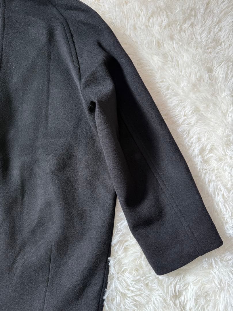 JOURNAL STANDARD スーパー140ビーバーテーラーコート　黒　38