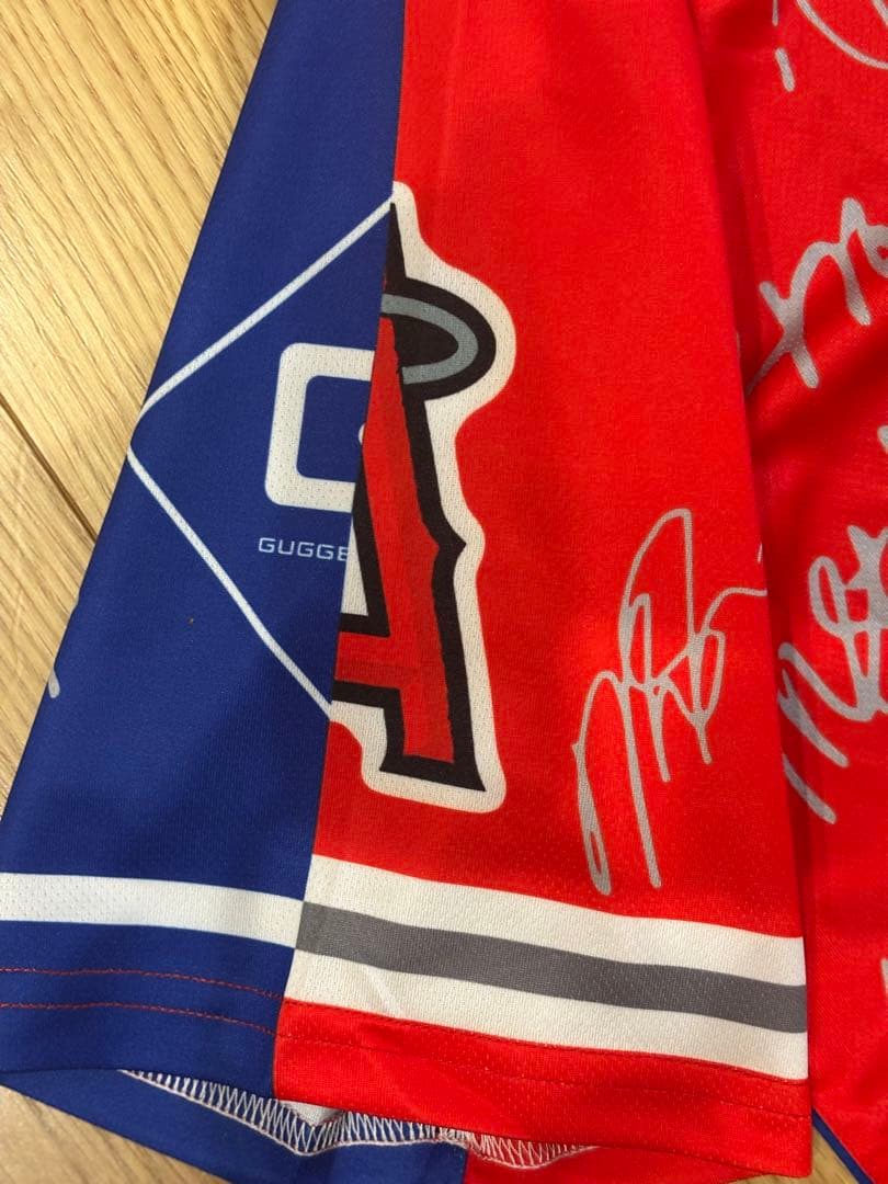 ⭐️2025最新非売品⭐️大谷翔平 ドジャース＆エンゼルスサインミックスユニフォーム