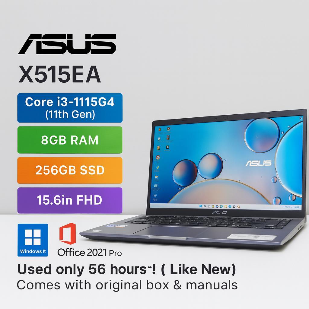 極美品 ASUS X515EA 第11世代 i3 8G 256GB　オフィス