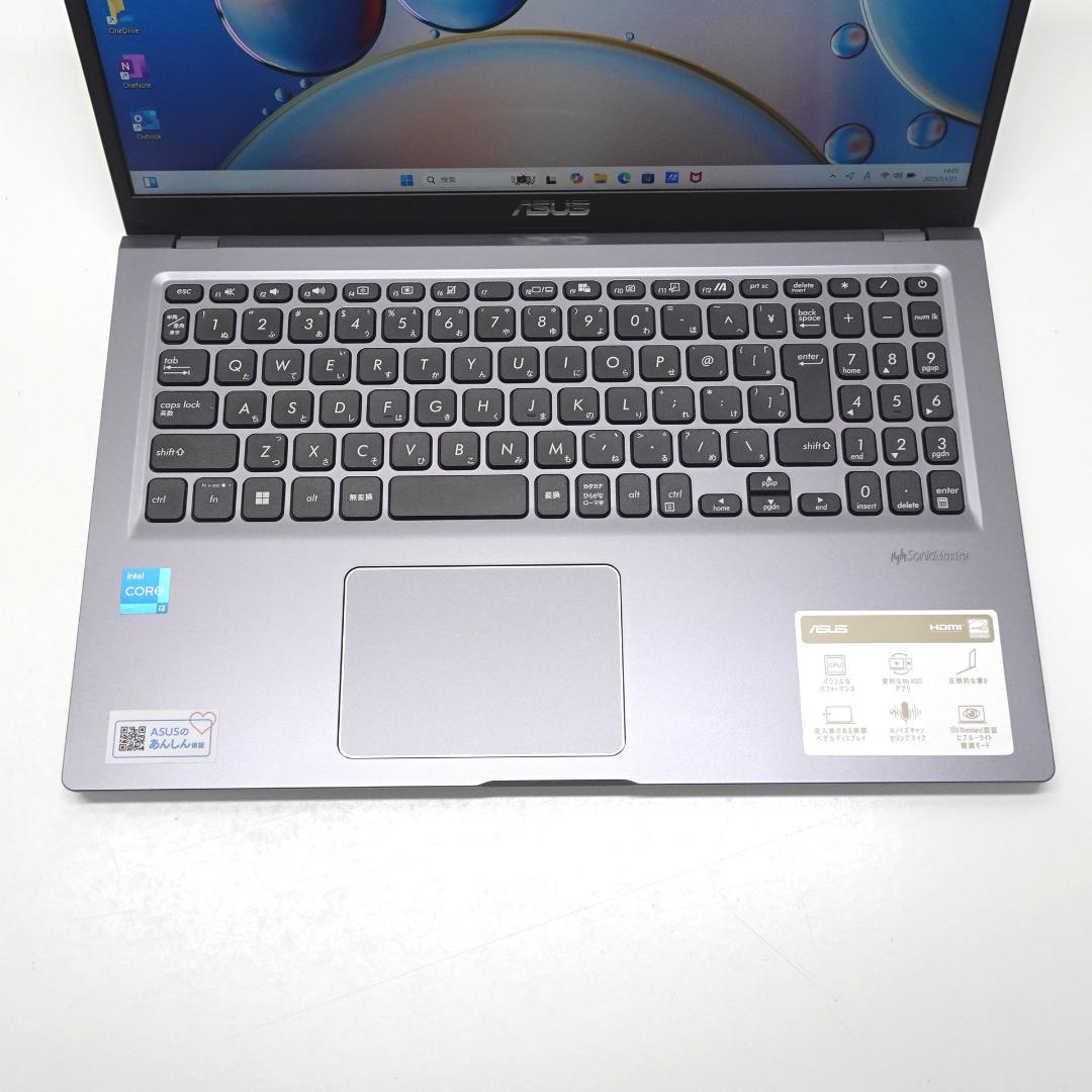 極美品 ASUS X515EA 第11世代 i3 8G 256GB　オフィス