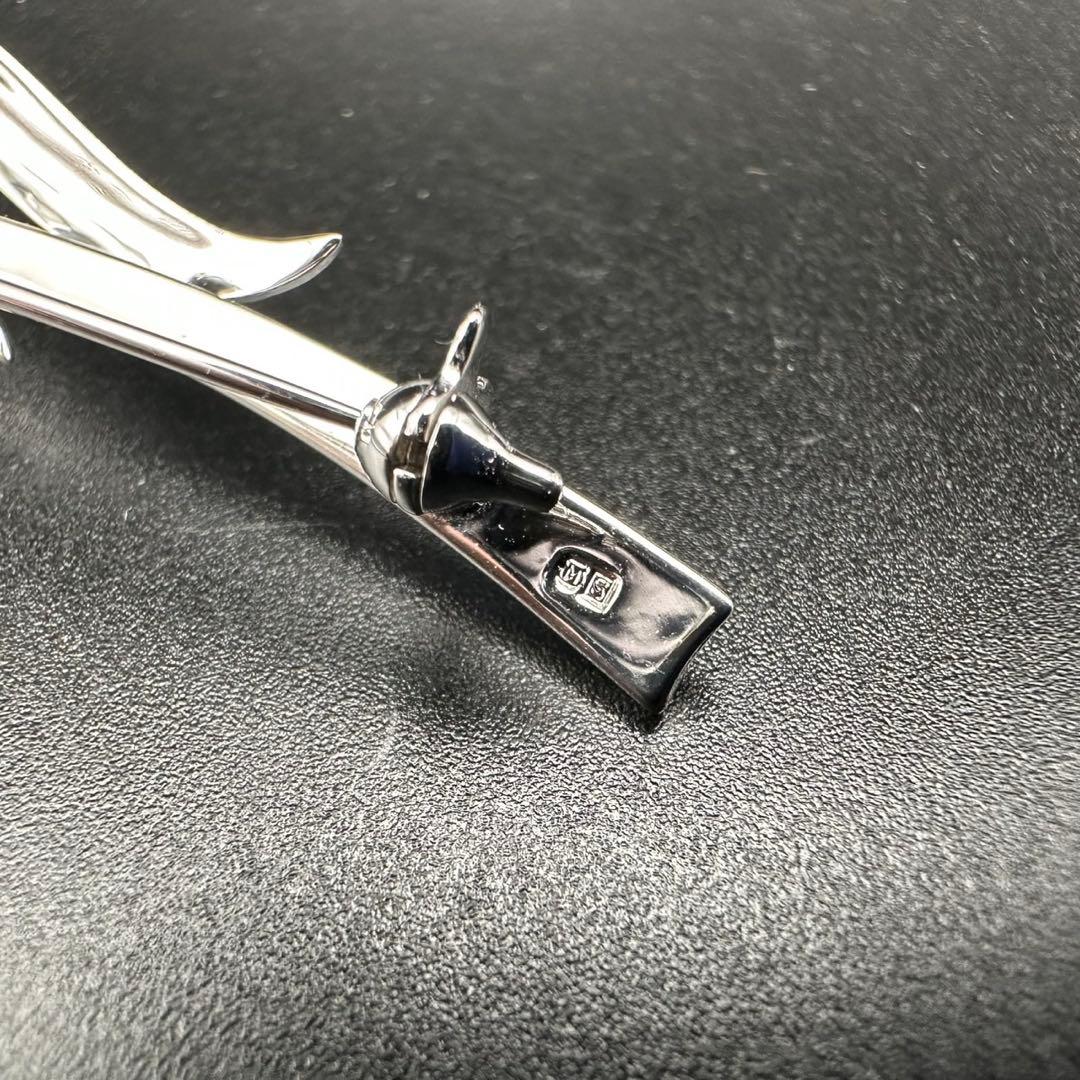 極美品✨　MIKIMOTO ミキモト　パール　ブローチ　ロゴ　刻印　1561