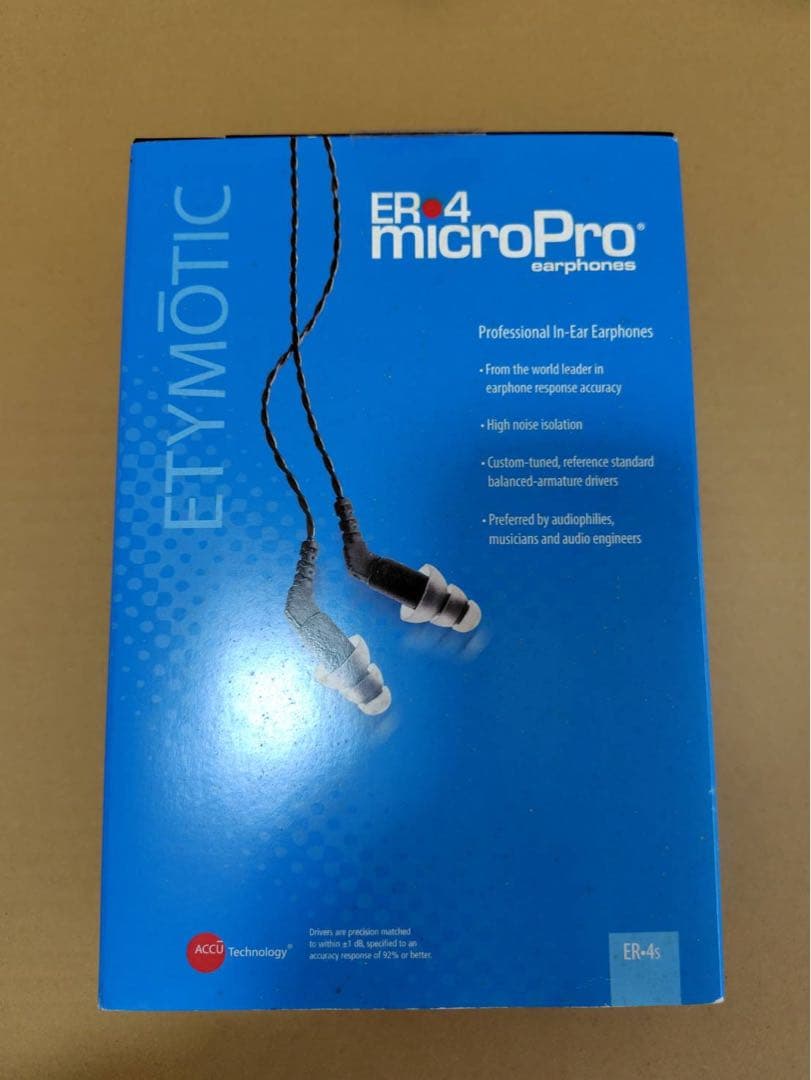 ETYMOTIC ER-4S イヤホン