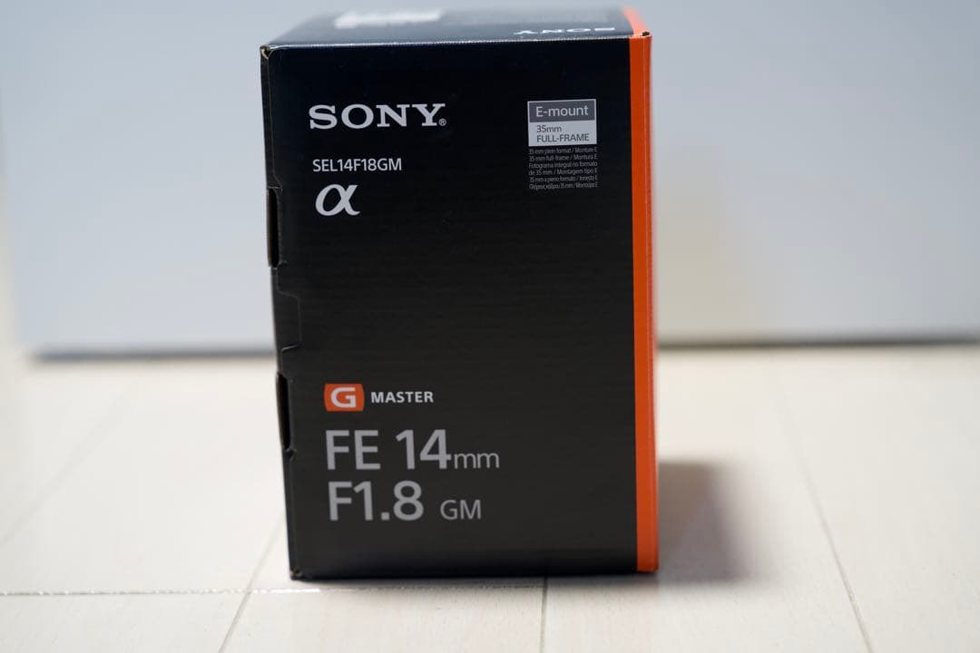 【美品】SONY FE 14mm F1.8 GM レンズ