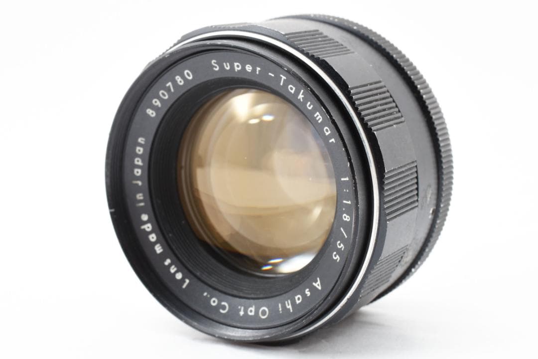 ◎前期型◎ Super Takumar 55mm F1.8 フード付 F0196