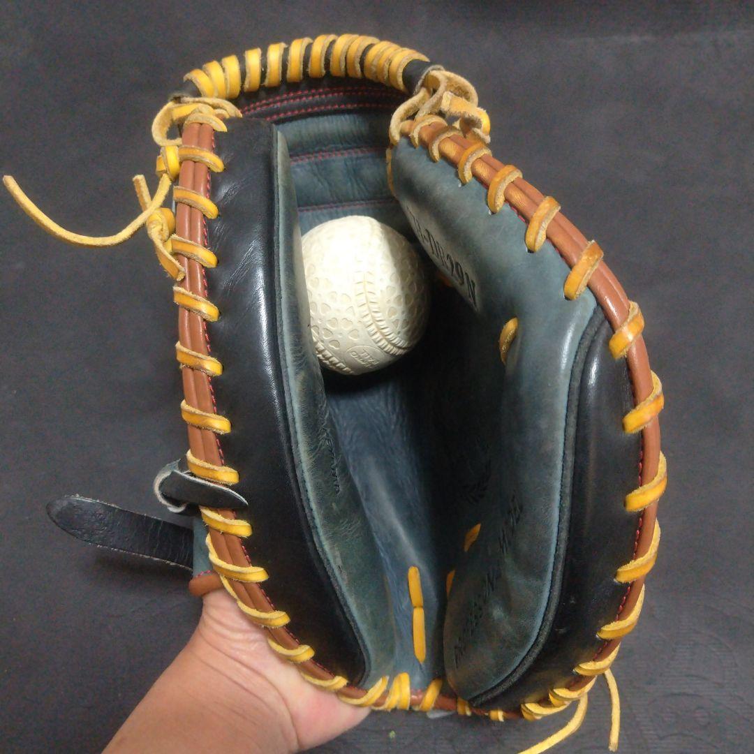 キャッチャーミット 軟式 捕手用 ハタケヤマ TH-DB29NB