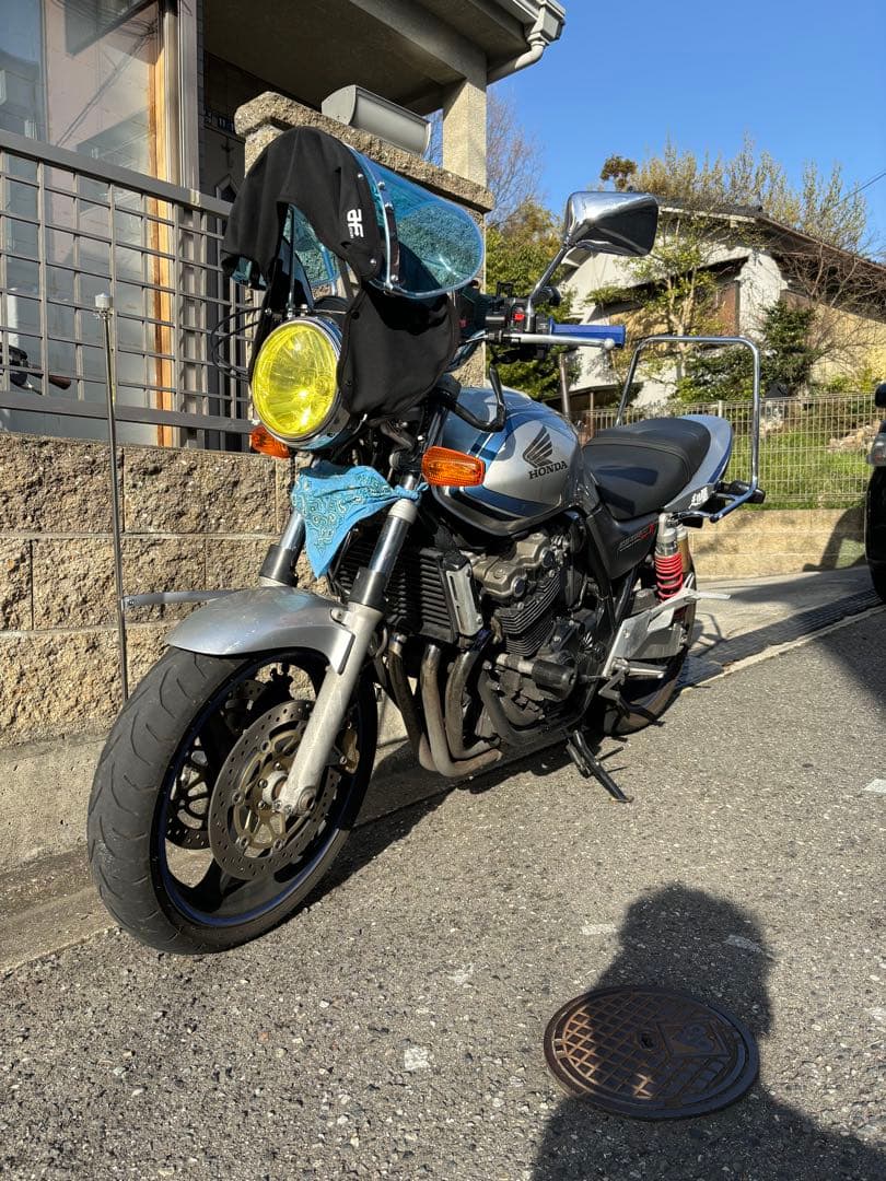 ロングタンデムバーcb400sf nc39スペック1.2用