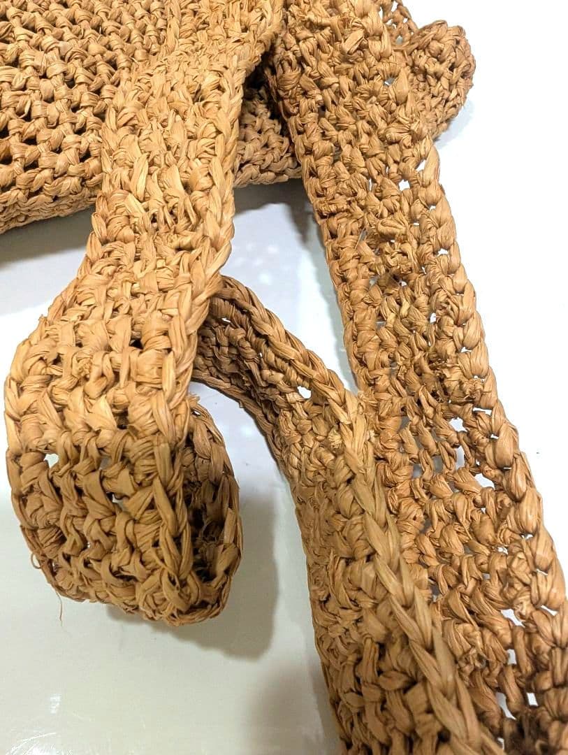 ✨新品未使用✨　ヘレンカミンスキー　かごバッグ　ショルダーバッグ　ラフィア