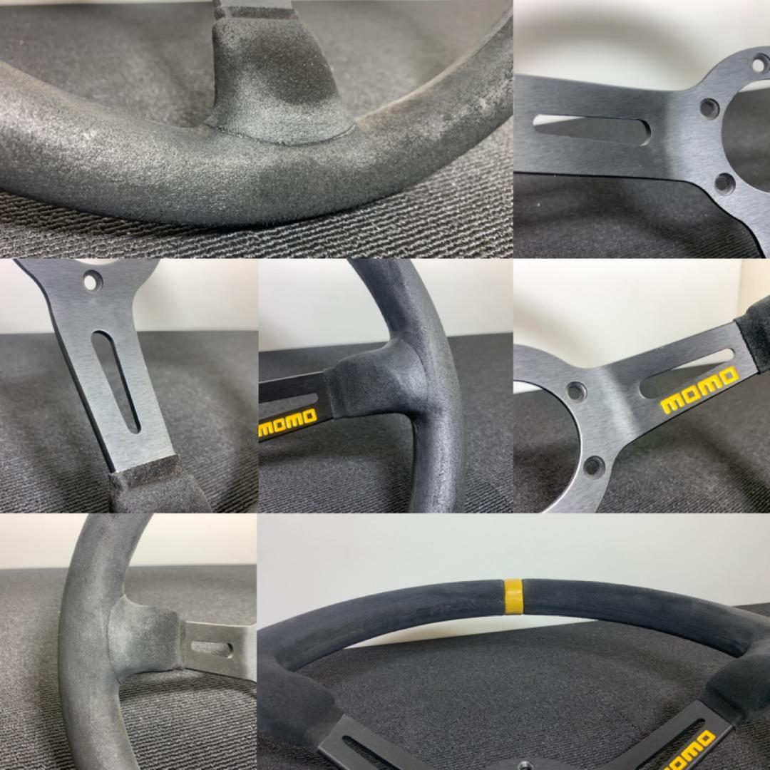 モモ モデル08 ディープコーン 35パイ ブラックスエード 本物 希少