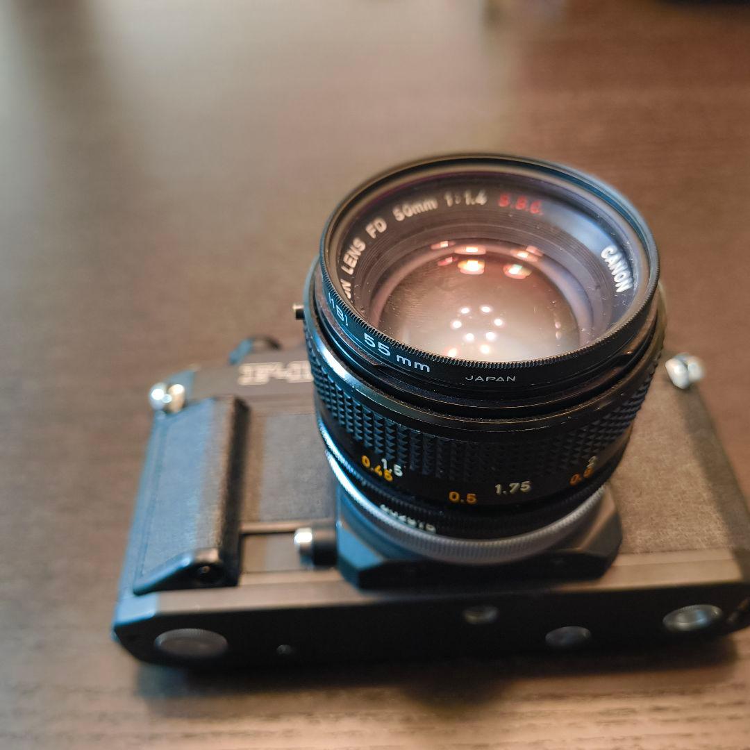 美品 Canon New F-1 50mm F1.4 S.S.C.　付属品多数