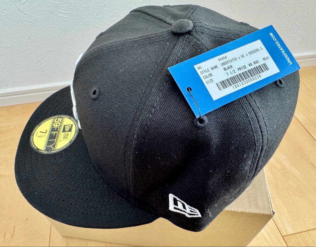 【新品】UNDEFEATEDxニューエラxドジャース　59FIFTY 7 1/2
