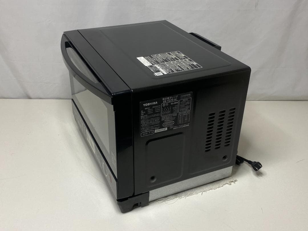 TOSHIBA オーブンレンジ　ER-TD70(K)　2019年製