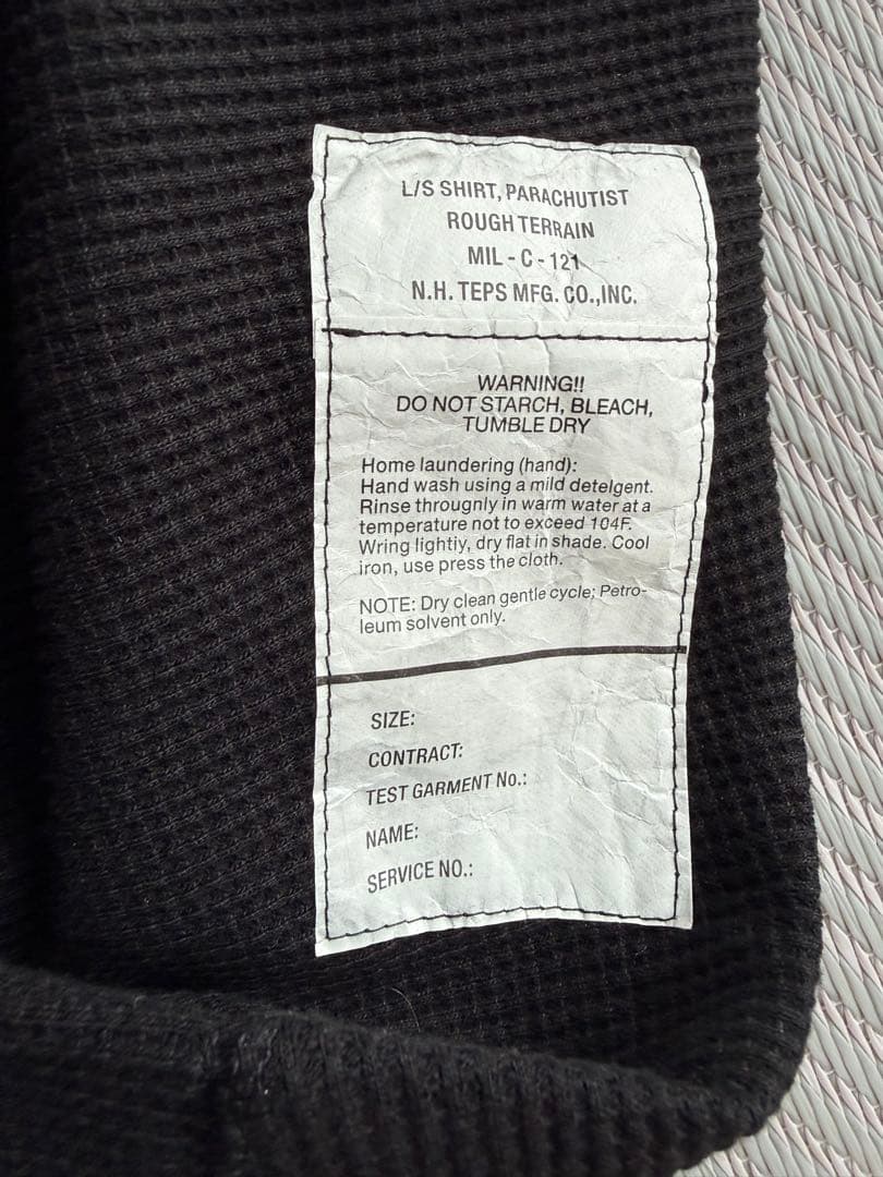 【美品】N.HOOLYWOOD ワッフルシャツ