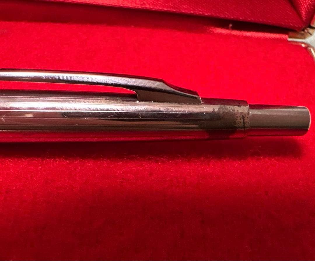Pentel ペンテル　ボールペン シルバー 〈33〉