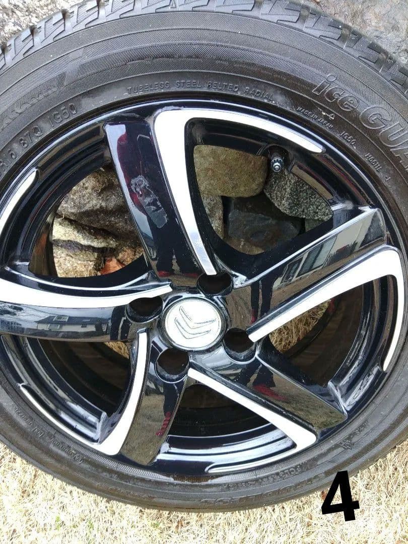 16インチ ホイールセット ブラック シルバー シトロエン DS3 純正