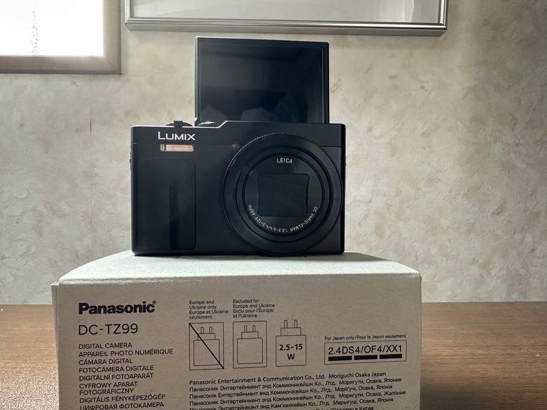Panasonic LUMIX DC-TZ99バッテリーパックチャージャー付属