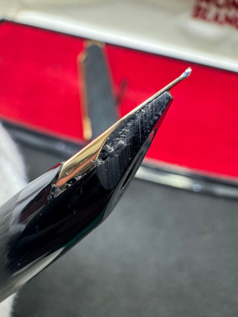 MONTBLANC モンブラン 万年筆 No.220 ペン先 585 14K