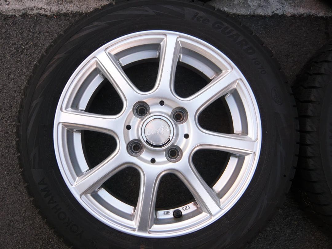 送料込☆中古ヨコハマアイスガードiG70☆155/65R14☆スタッドレスセット