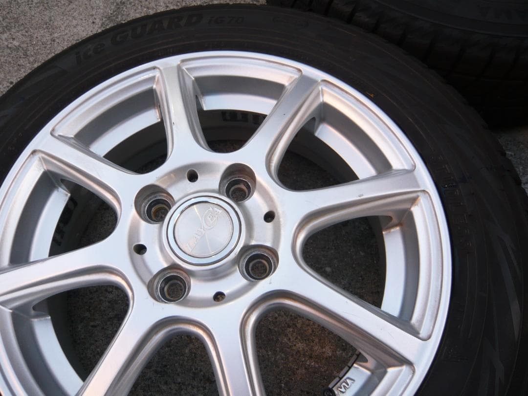 送料込☆中古ヨコハマアイスガードiG70☆155/65R14☆スタッドレスセット