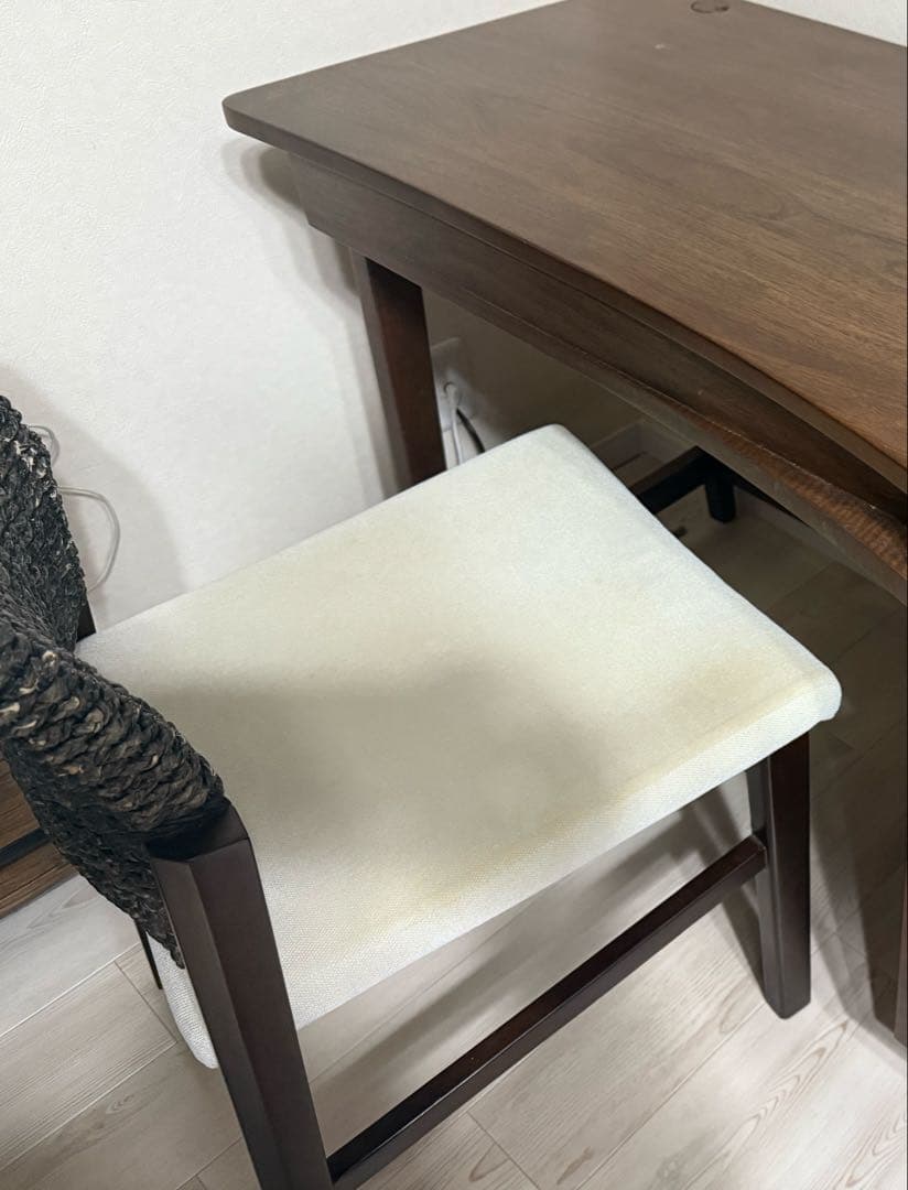 【美品】a-flat ダイニングチェア（ヒヤシンス） グレー 1脚