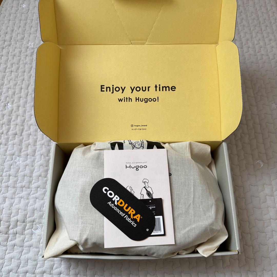 Hugoo ヒップシート 黒 CORDURA素材