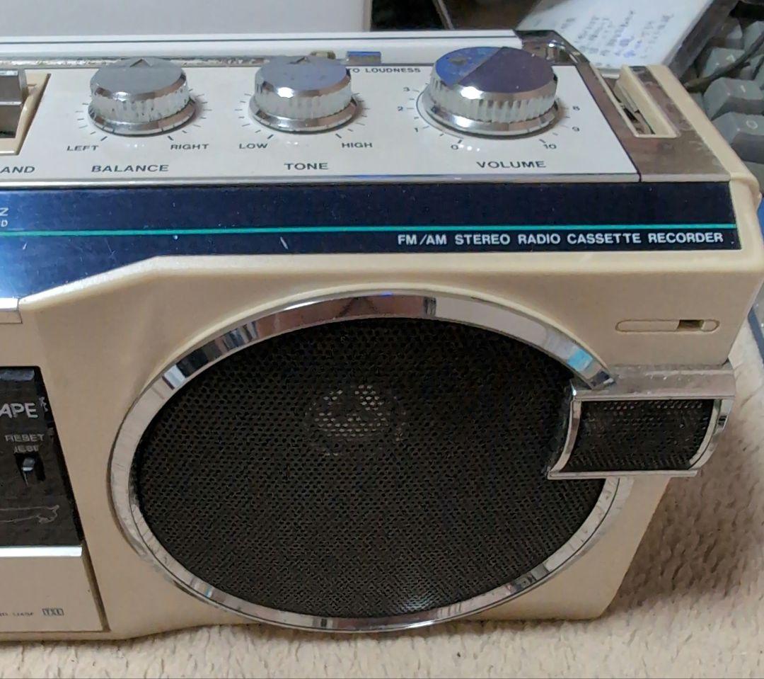 「おしゃれなテレコ」SANYO MR-U4SF ラジカセ