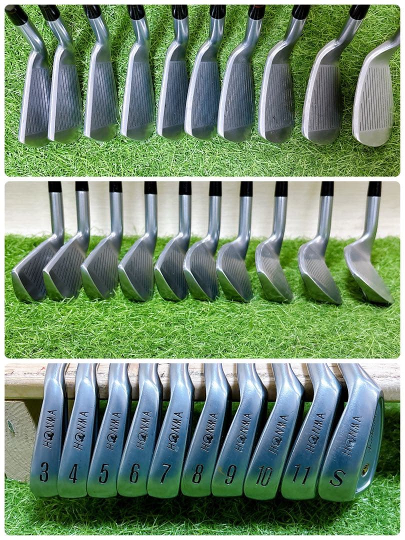ホンマ　LB-606 ゴルフクラブ　メンズアイアンセット　右利き　4S