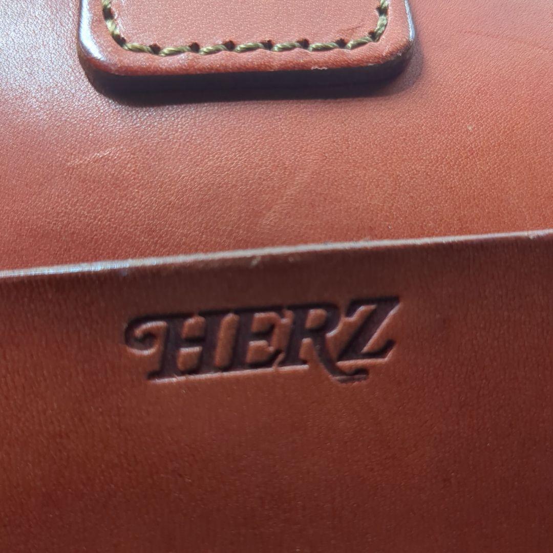 ヘルツ HERZ ミニドクターバッグ ショルダーバッグ 赤