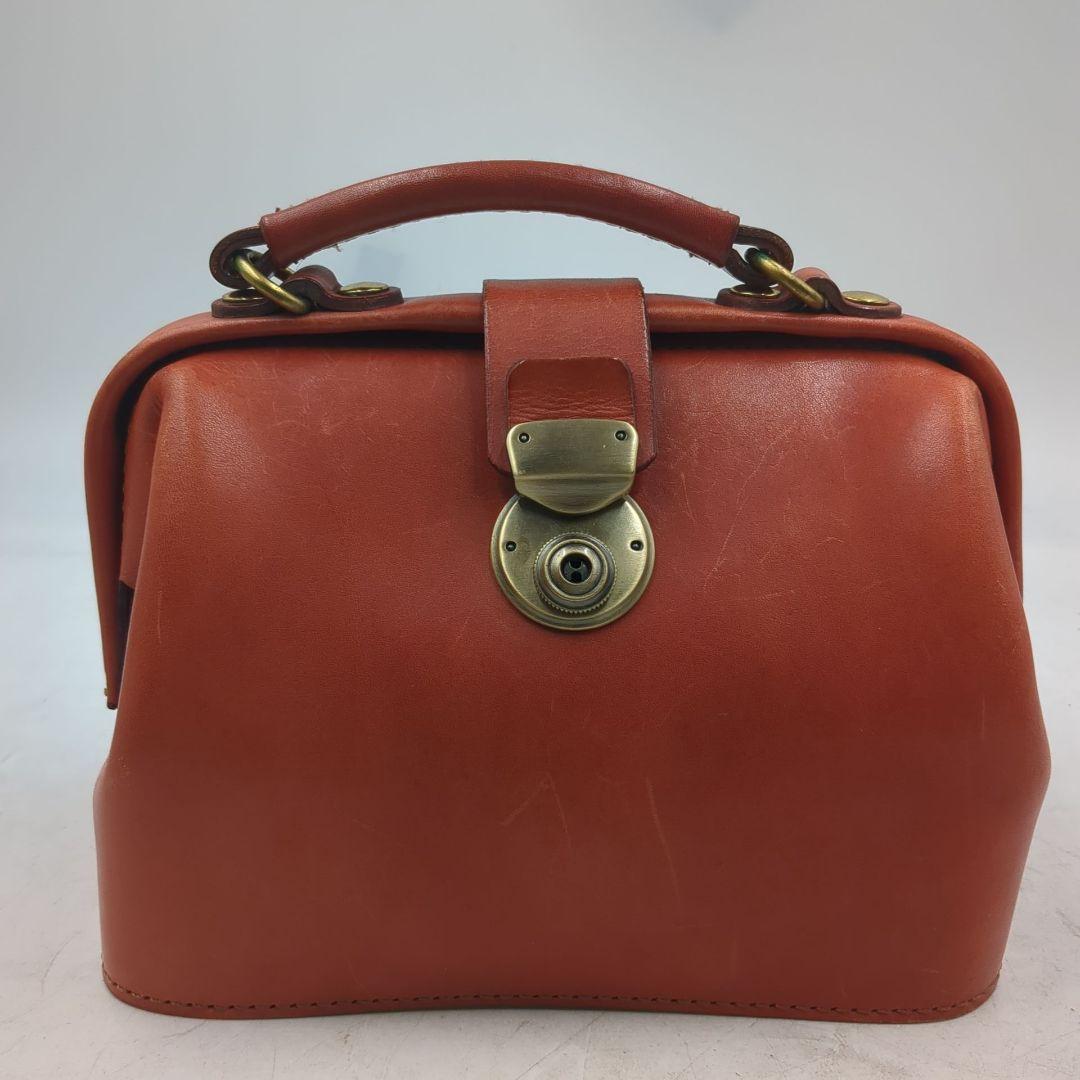 ヘルツ HERZ ミニドクターバッグ ショルダーバッグ 赤