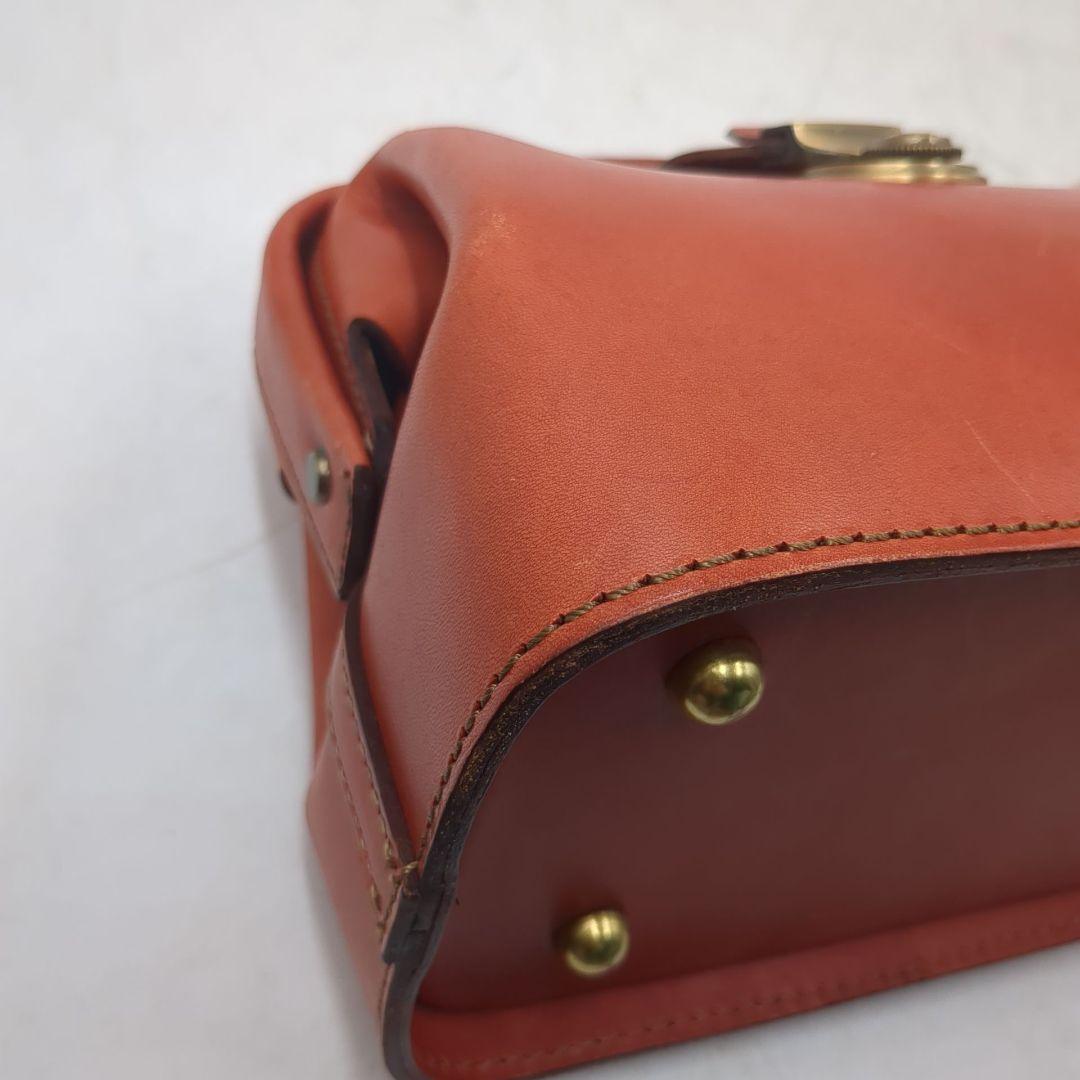 ヘルツ HERZ ミニドクターバッグ ショルダーバッグ 赤