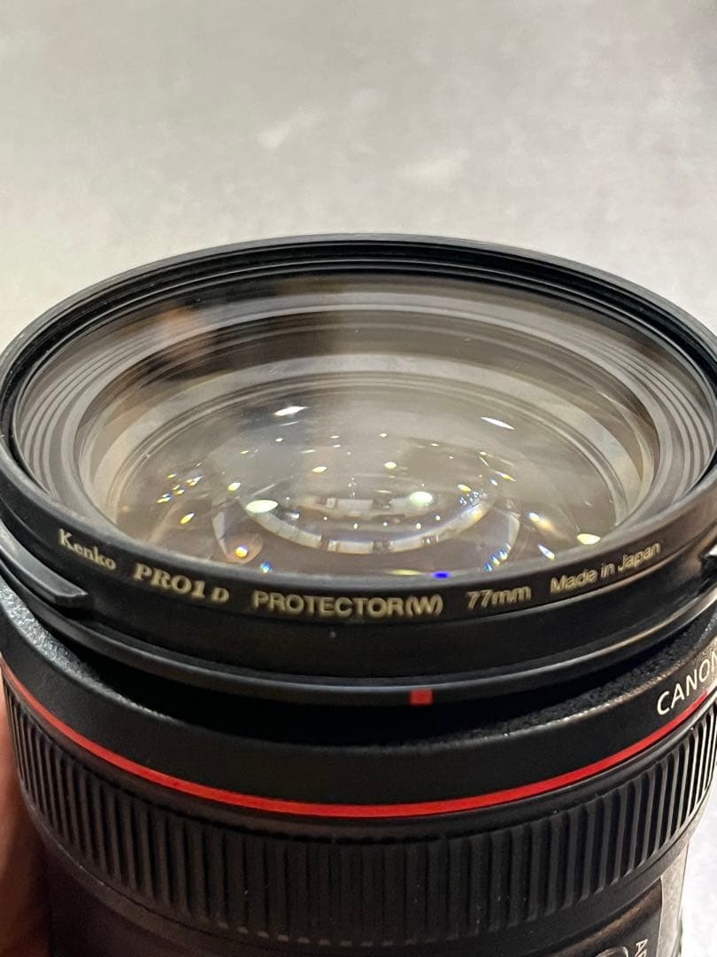 レンズ(ズーム) Canon EF24-70mm F4 L IS USM Kenko Pro1D