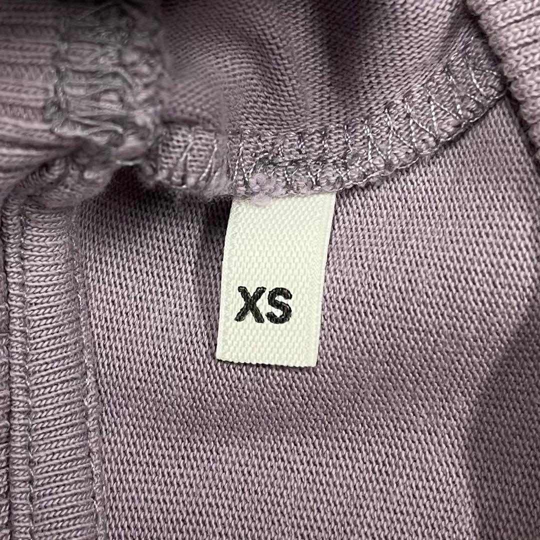 一点物　ami アミパリススウェット ハートAロゴ刺繍グラフィック　ラベンダー色