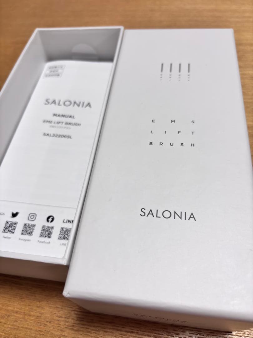 サロニア EMSリフトブラシ　SALONIA 電気ブラシ