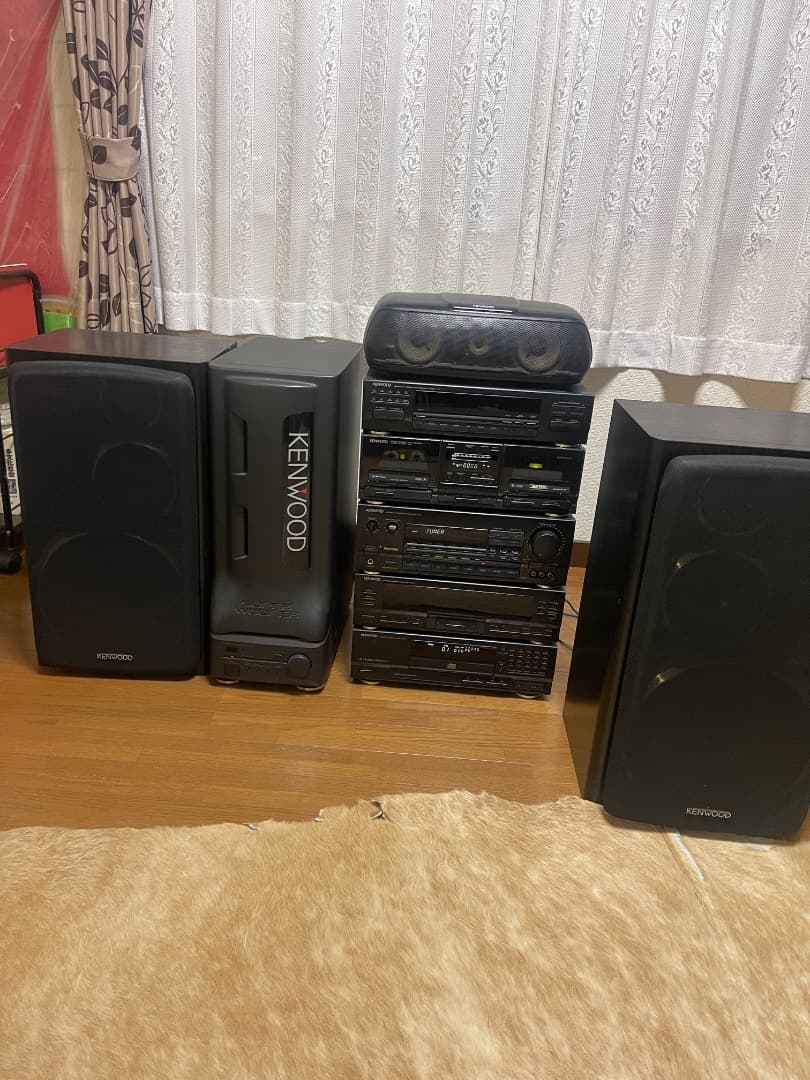 KENWOOD ROXY J7 コンポ （リモコン、取説付）