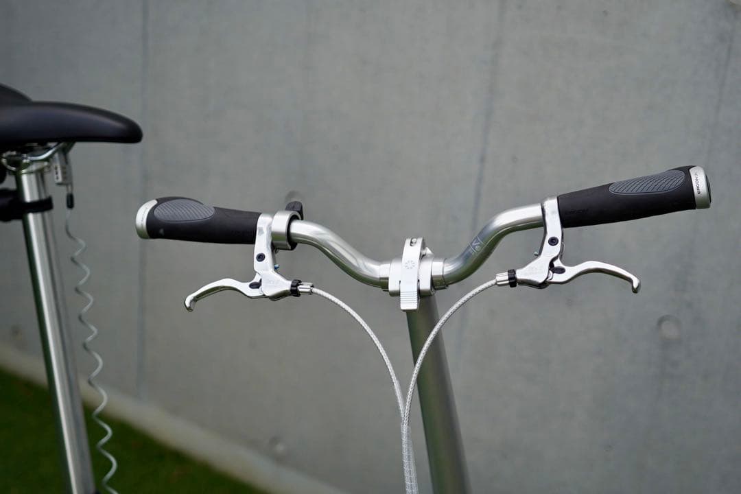 【引取り】ダホン　DOVE PLUS シルバー　美品　ミニベロ