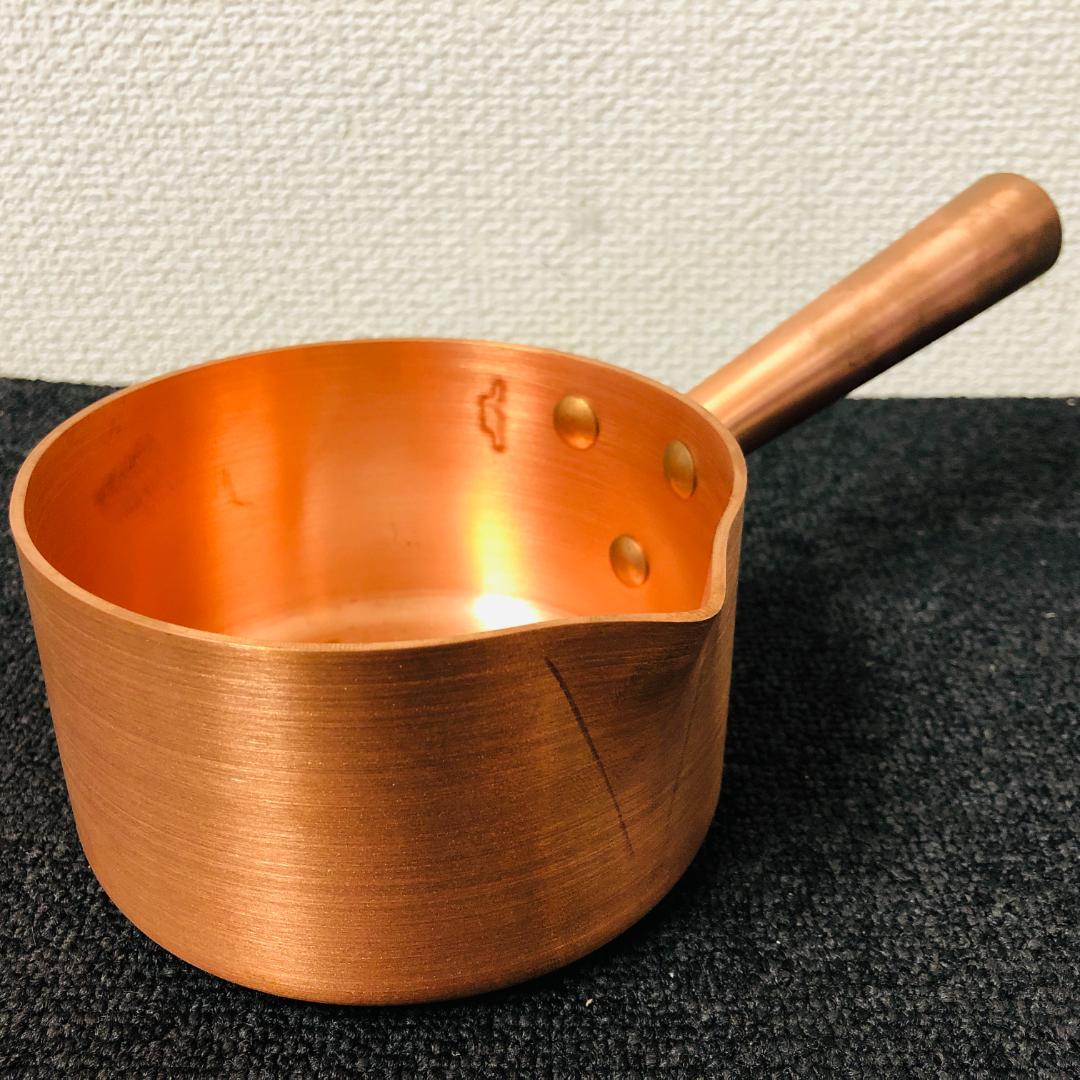 【送料無料】MAUVIEL ムヴィエール ポエロン 銅製 片手鍋 約12㎝