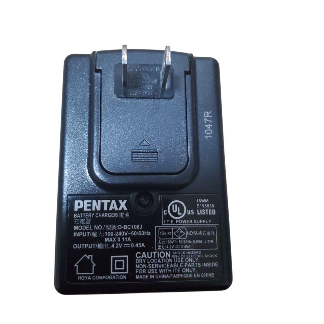 PENTAX Optio RS1500【動作確認済】純正充電器・バッテリー付属