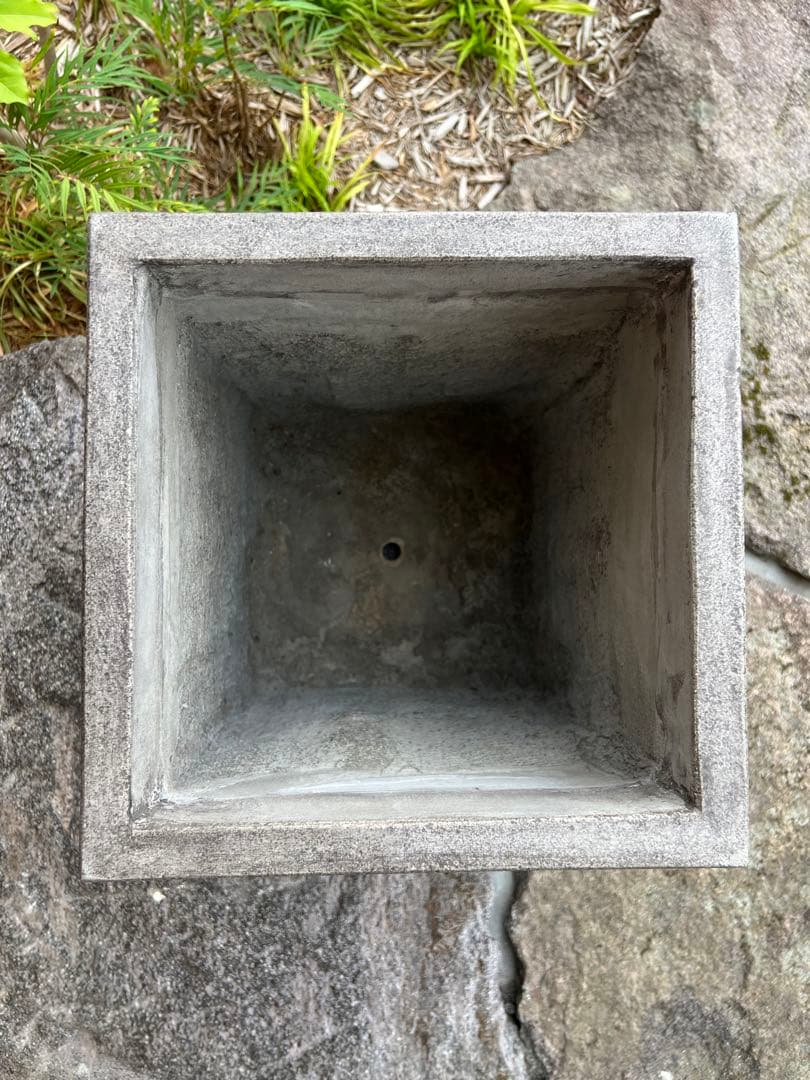 モルタル 鉢カバー