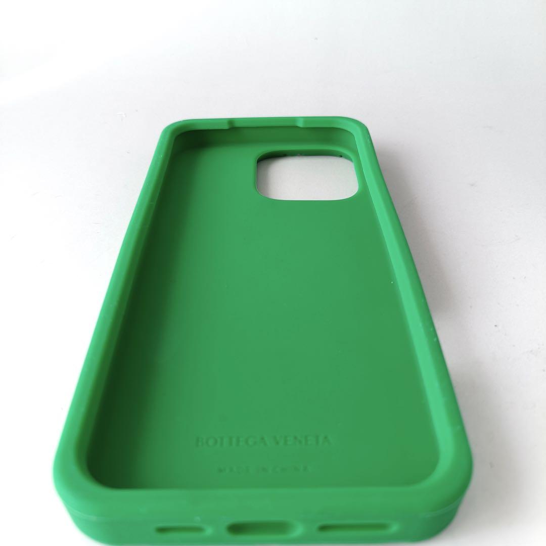 ボッテガヴェネタ iPhone14 PRO MAX シリコンケース パラキート